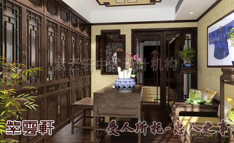 平层中式装修设计 精品居室安乐生活