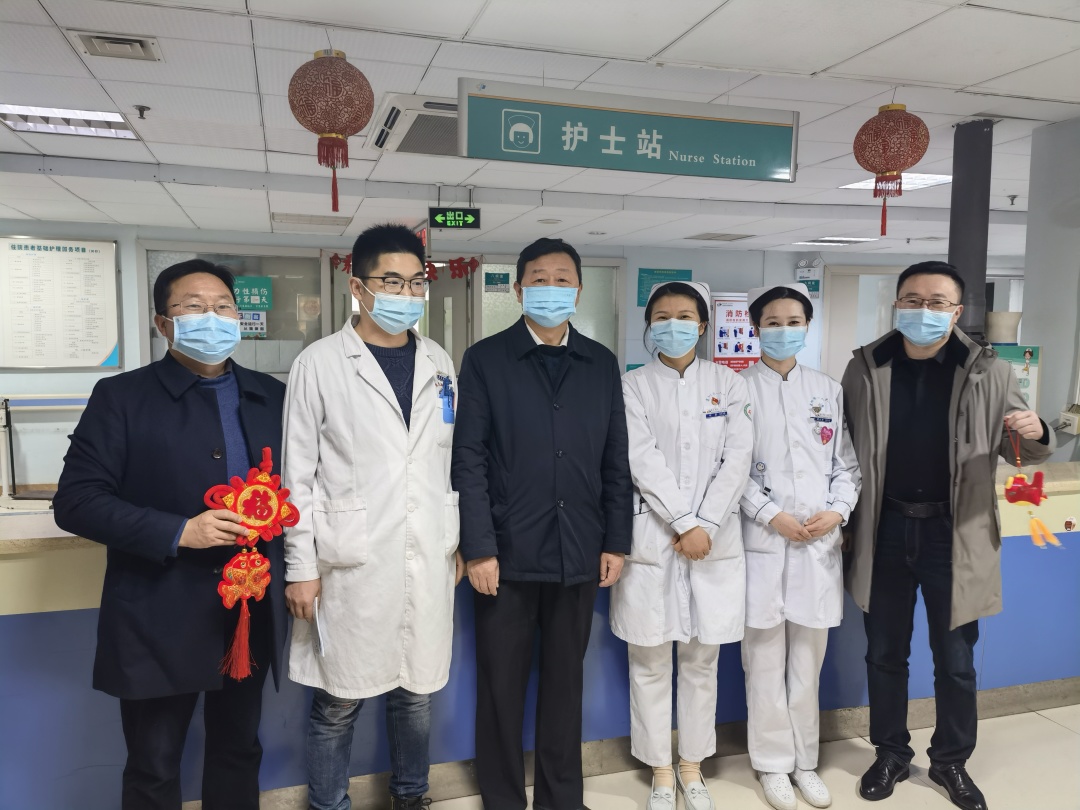 春节我在岗①丨殷殷关怀暖人心 美好祝福贺新春
