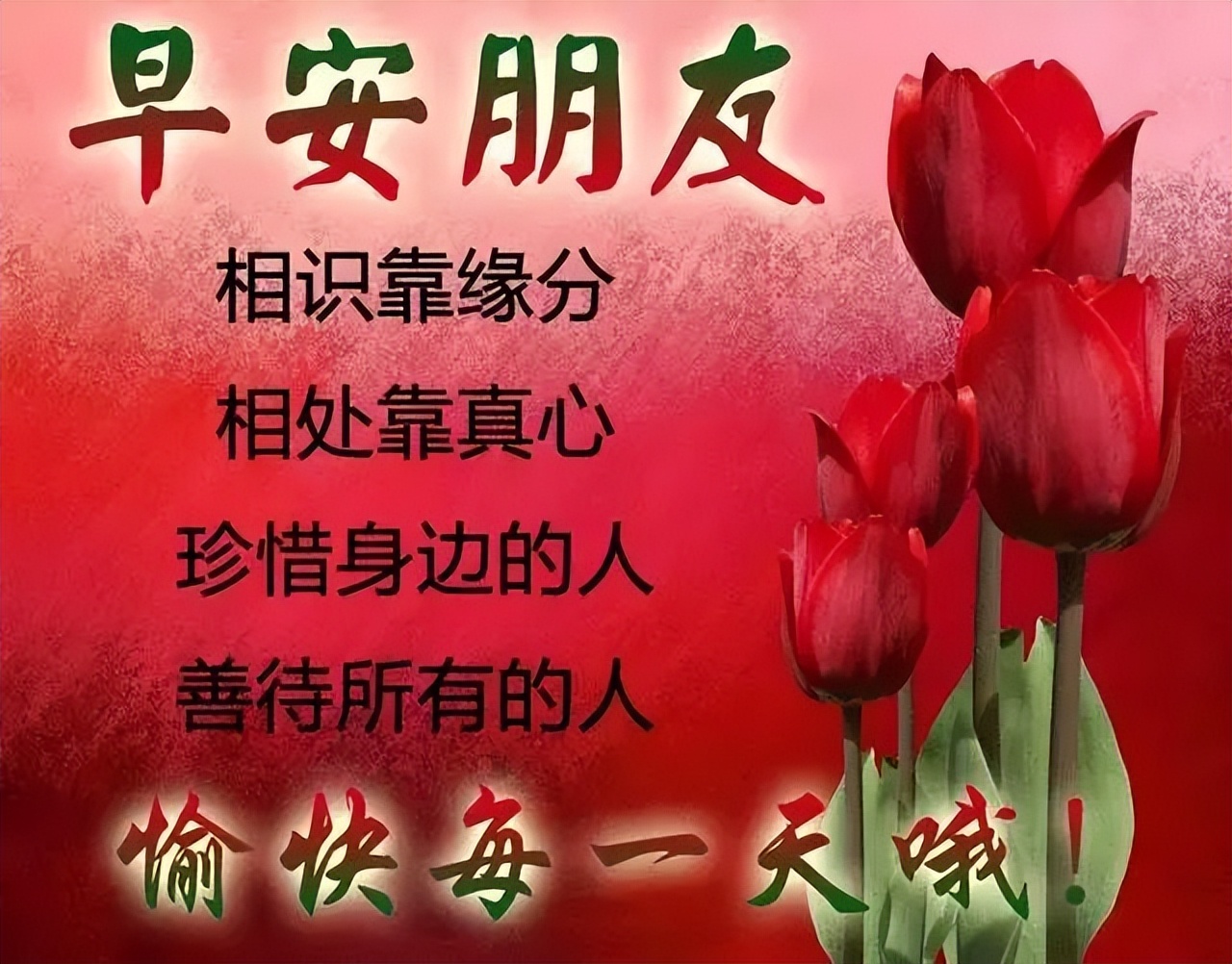 朋友圈早上好祝福语 早上好问候语及关心话 问候是一种甜蜜的牵挂图片