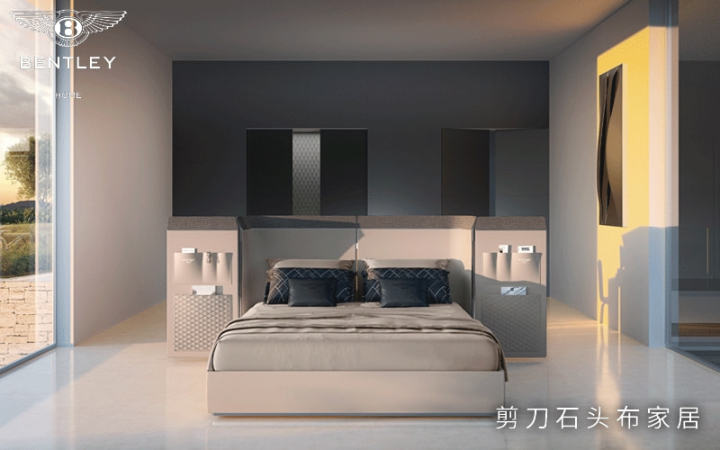 3个意大利进口家具品牌，4款现代风格床，打造大气的卧室空间