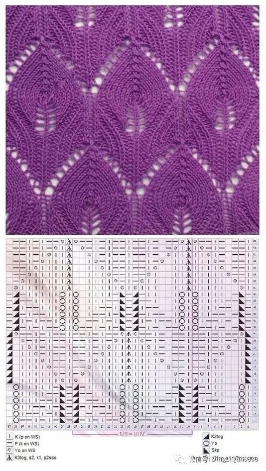 「针织图解」34款迷人时尚的围巾和披肩编织图案