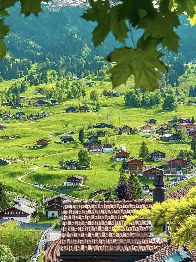 瑞士十大最美小镇,瑞士少女峰下最美小镇