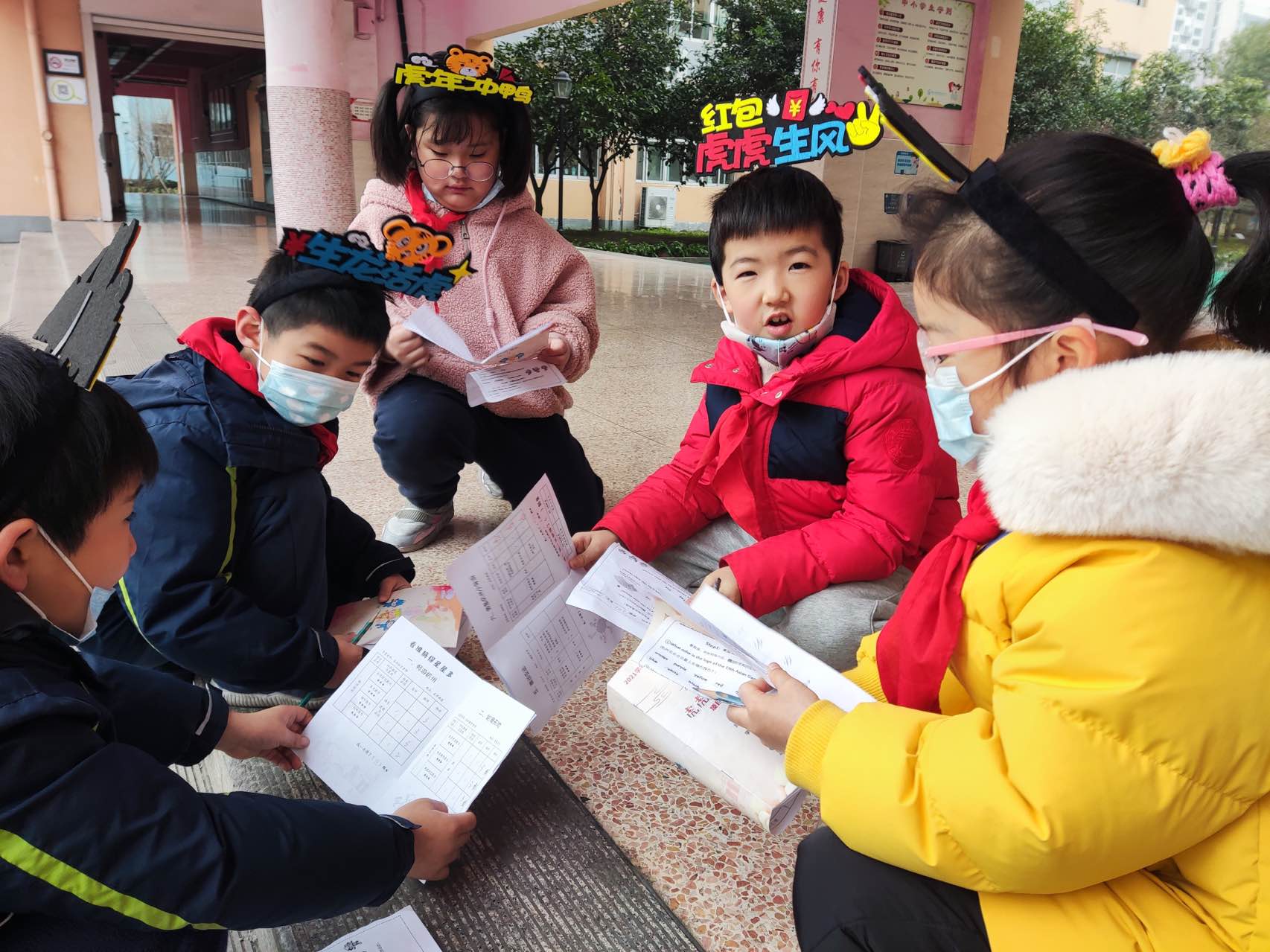 杭州市青蓝青华实验小学二年级非纸笔项目化学评活动