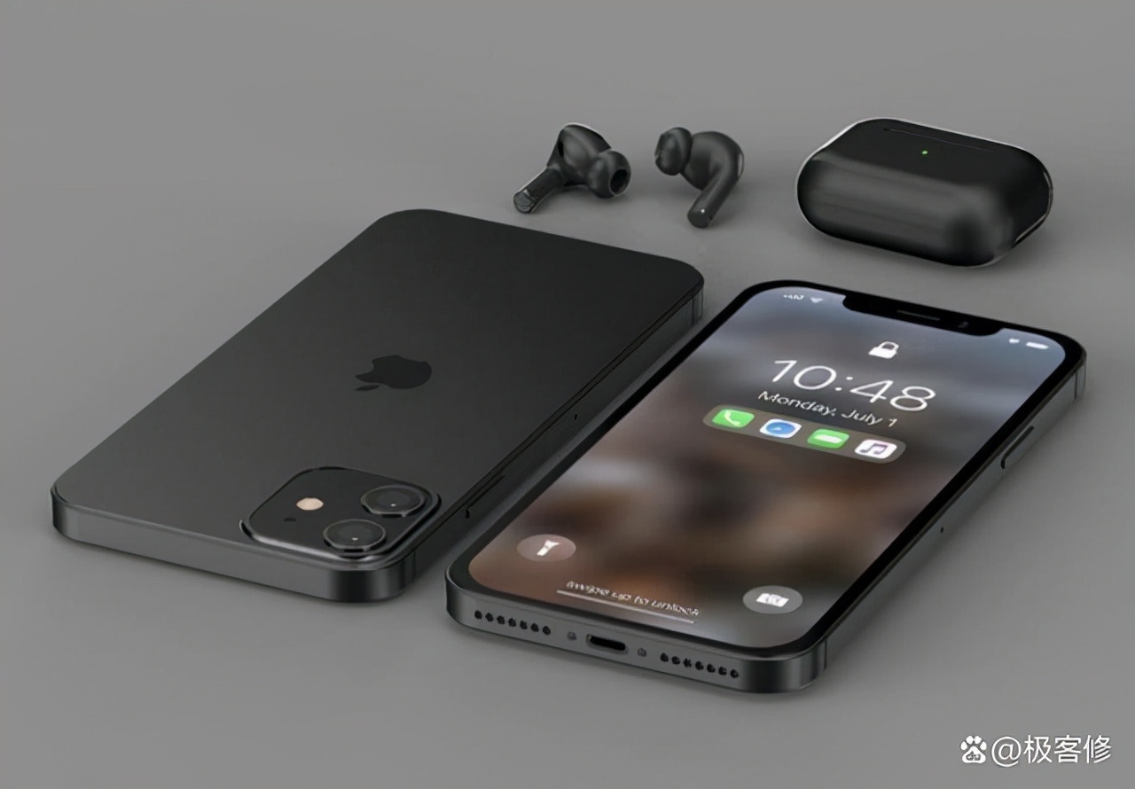 蓝牙音响等),iphone会激活连接设备麦克风,手机自带的麦克风就会进入