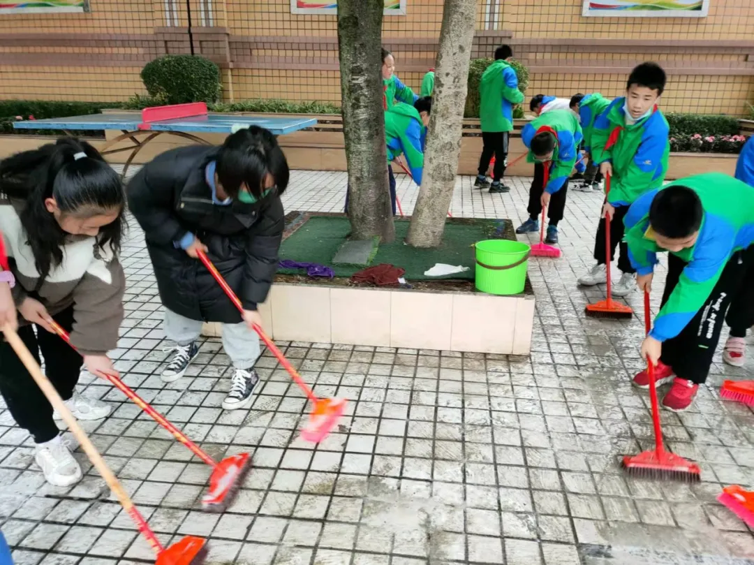 大雪节气“寒”，劳动助力“热”——九江小学劳动课程系列活动
