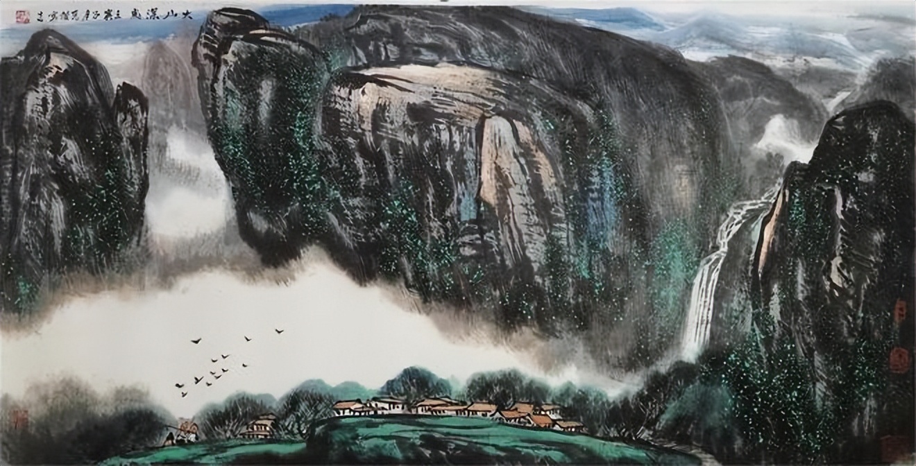 笔墨丹青——著名山水画家高杰作品欣赏