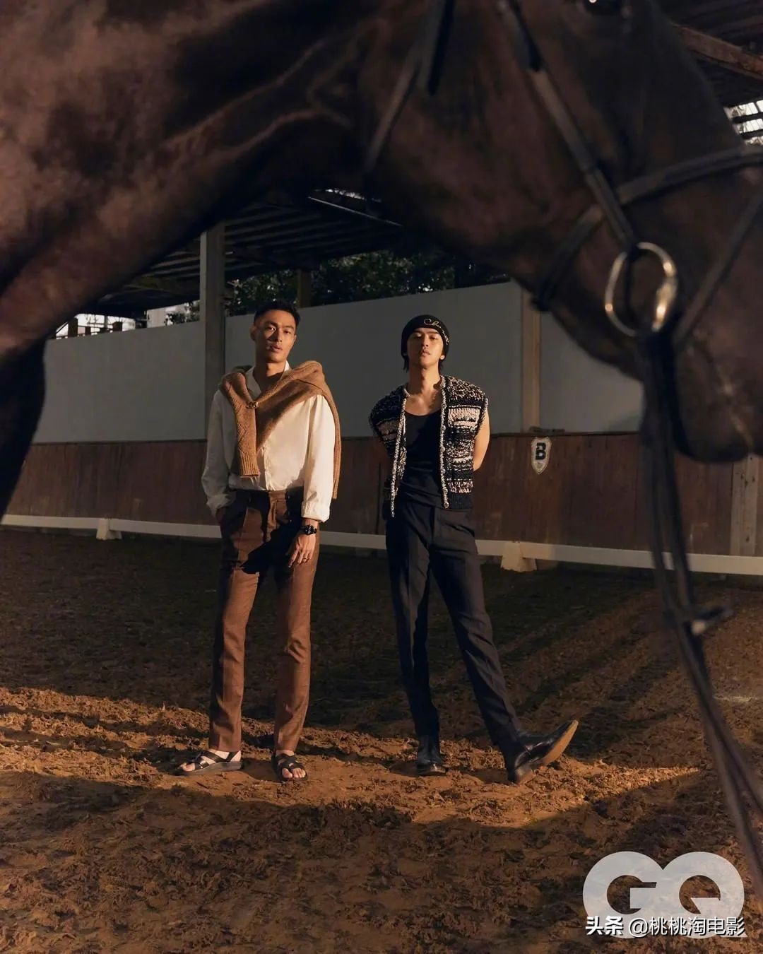 养眼兄弟组合！杨祐宁陈柏霖合体亮相台版《GQ》封面大片