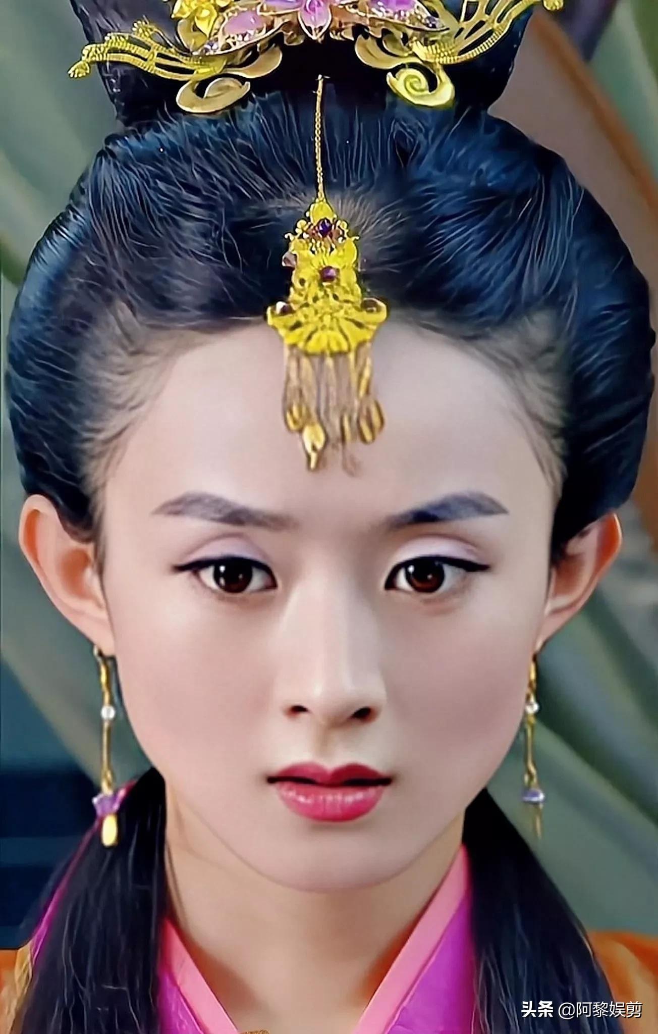 赵丽颖清纯可爱，太美了