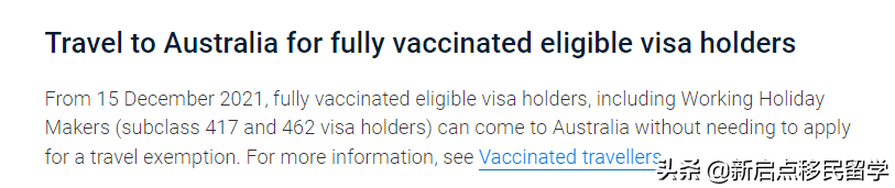 澳洲移民局宣布打工度假签证改革