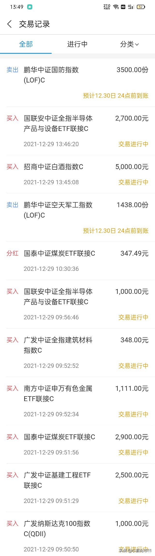1229基金50万操作贴｜医药、芯片、券商、消费的看法
