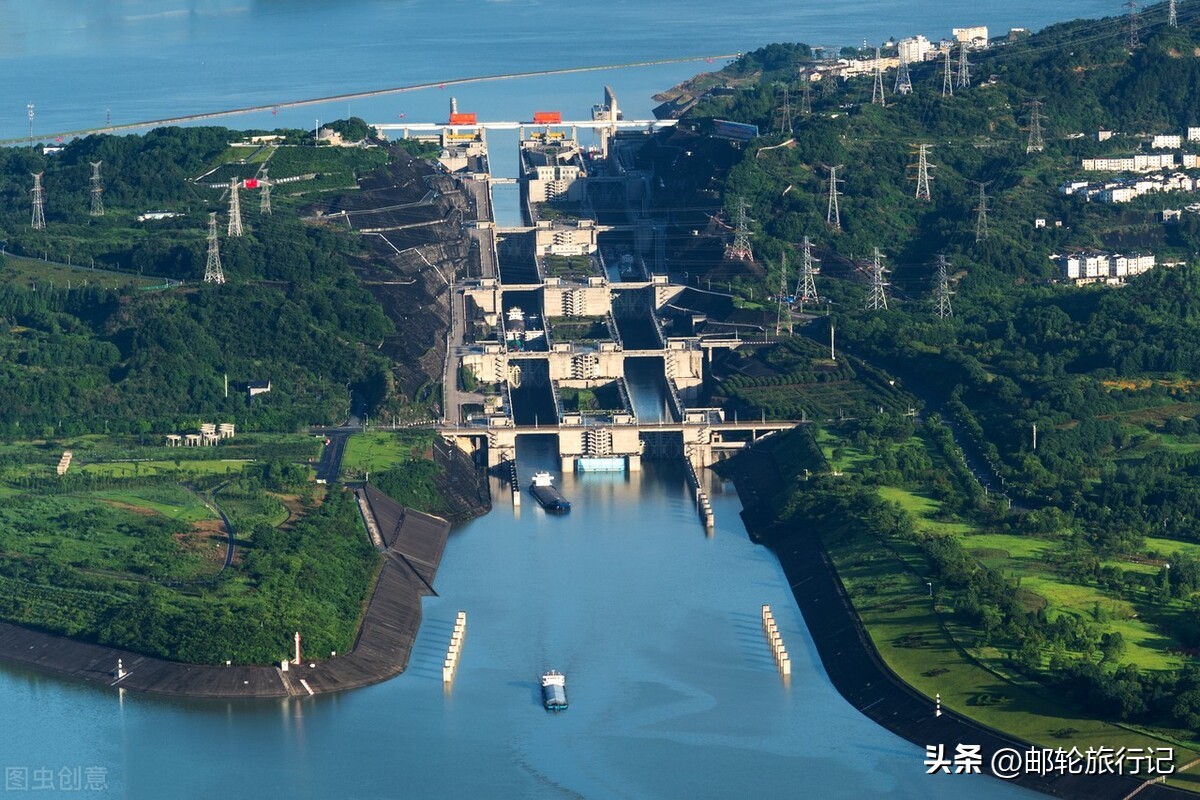 三峡大坝升船机门票图片