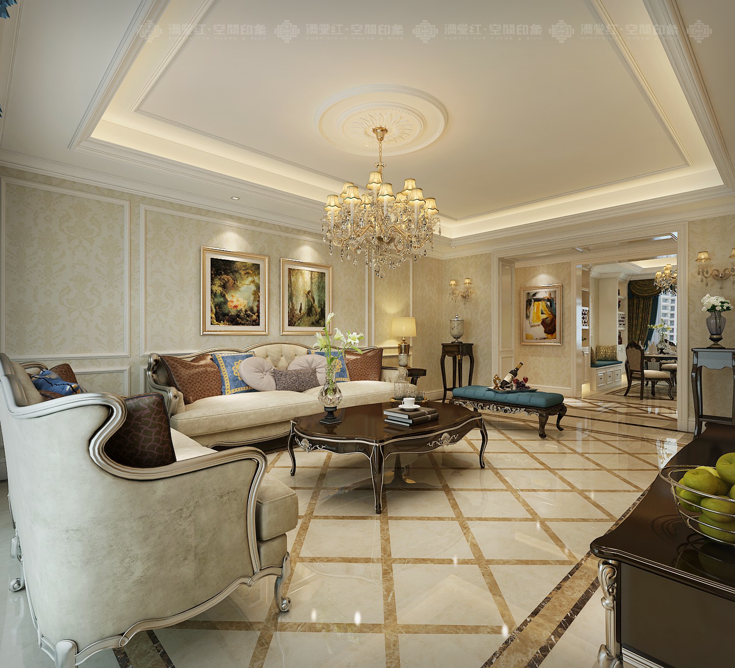 背景墙如何设计?这些案例,美观又高级 石膏背景墙