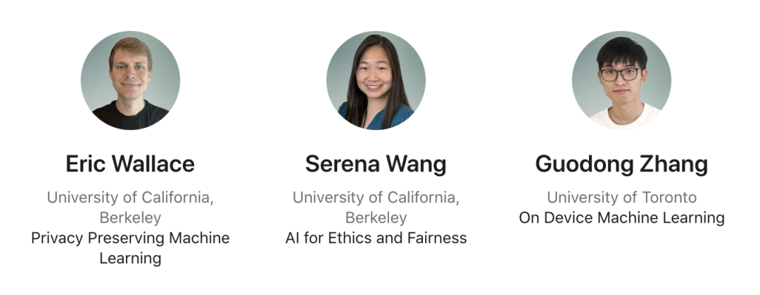 4位华人博士荣获2022苹果奖学金！其中1名浙大在读博士