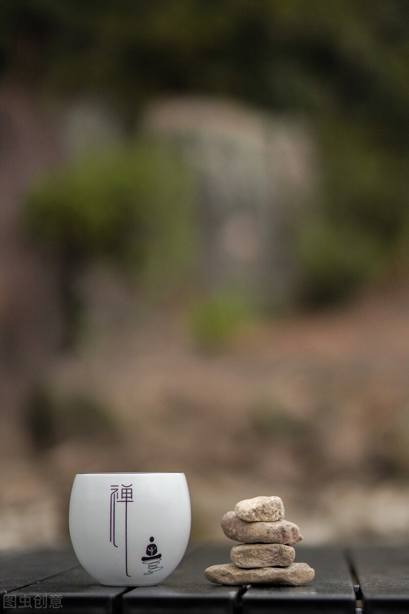 心香禅意佛系图片，唯美意境，净化心灵，静心禅语