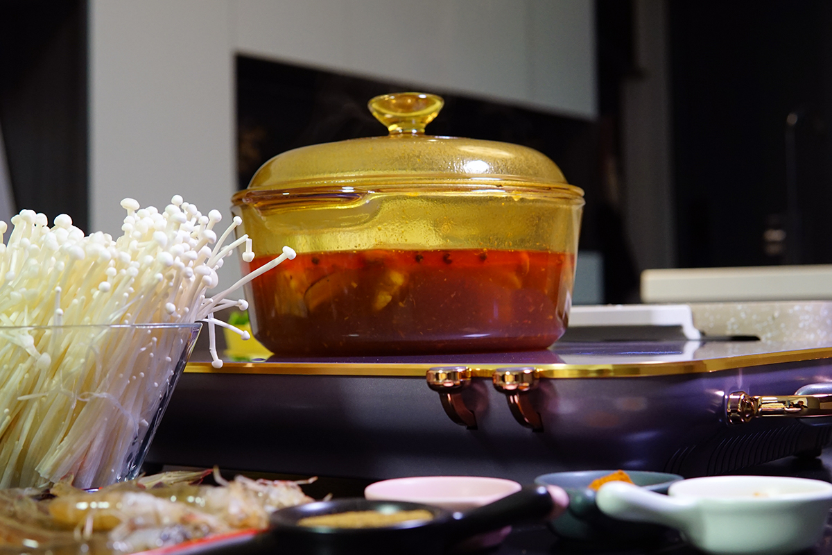先暖胃再暖心，大宇电陶炉不挑锅具，美食在家轻松做