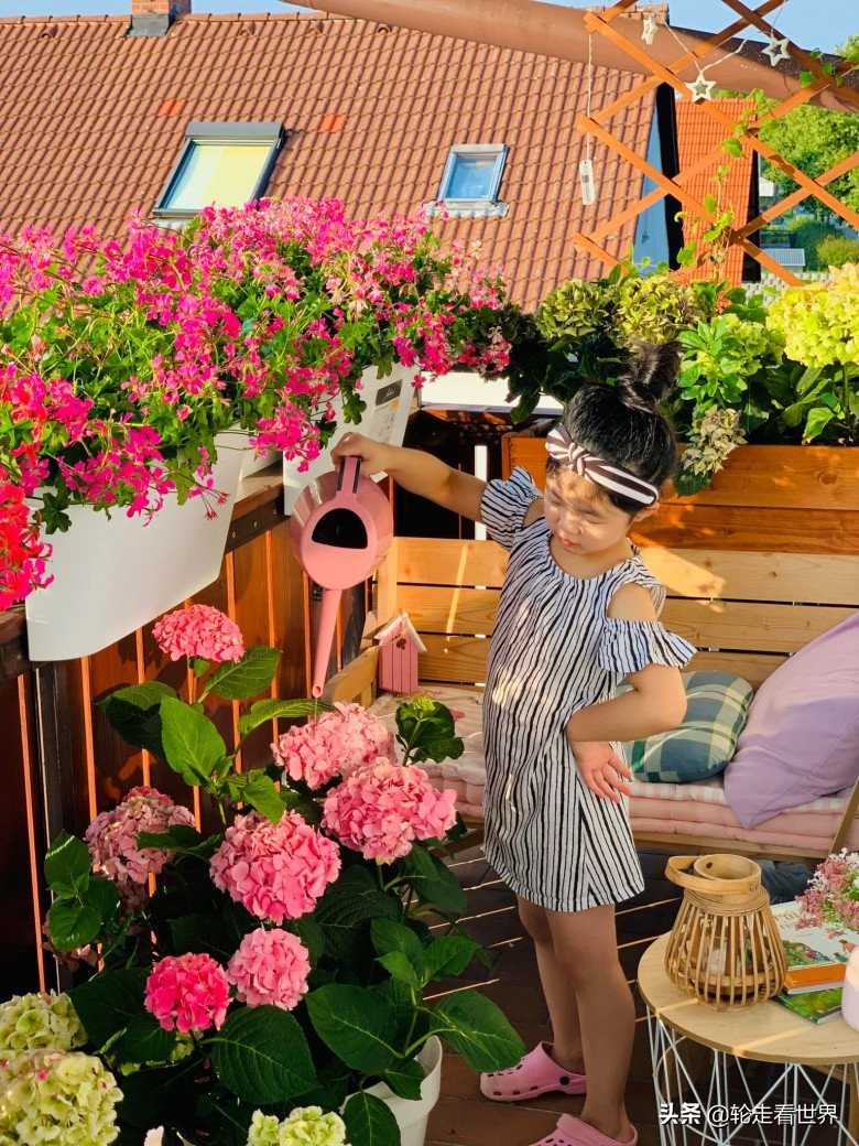 越南妈妈4㎡的小阳台，种各种蔬菜鲜花，每一个角落都美轮美奂