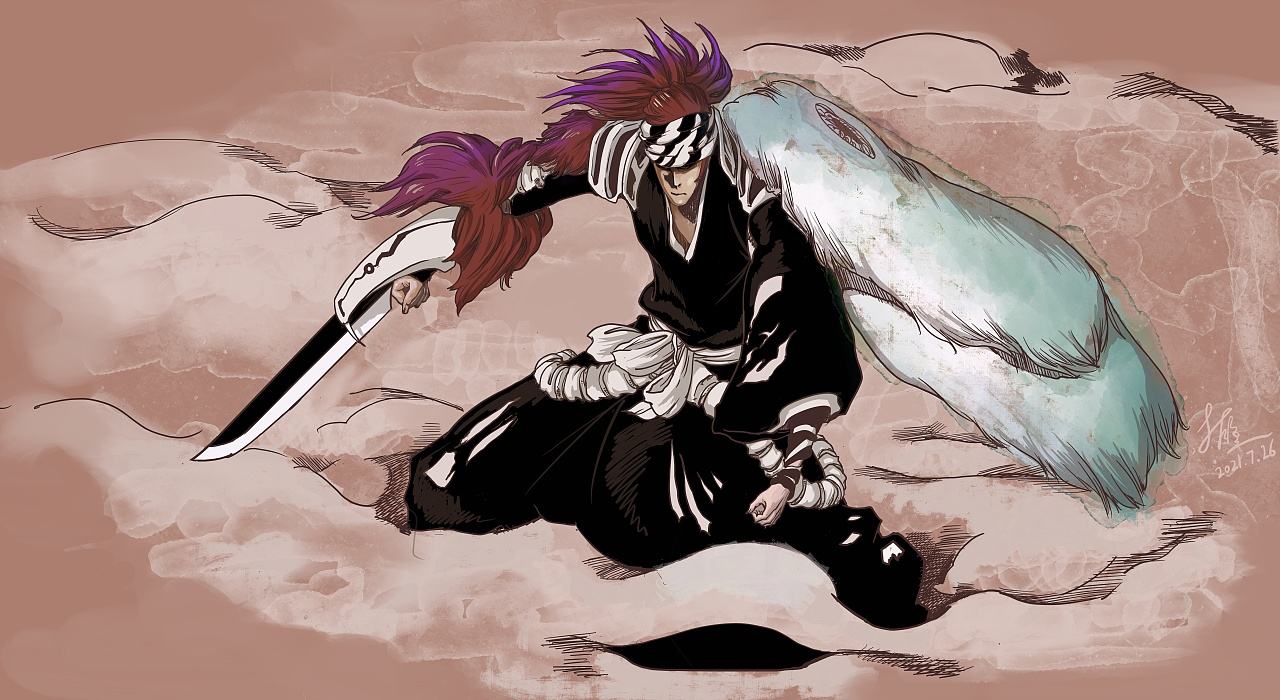 2,双王蛇尾丸大狗狛村左阵可以说是《死神》里比较惨的角色了.