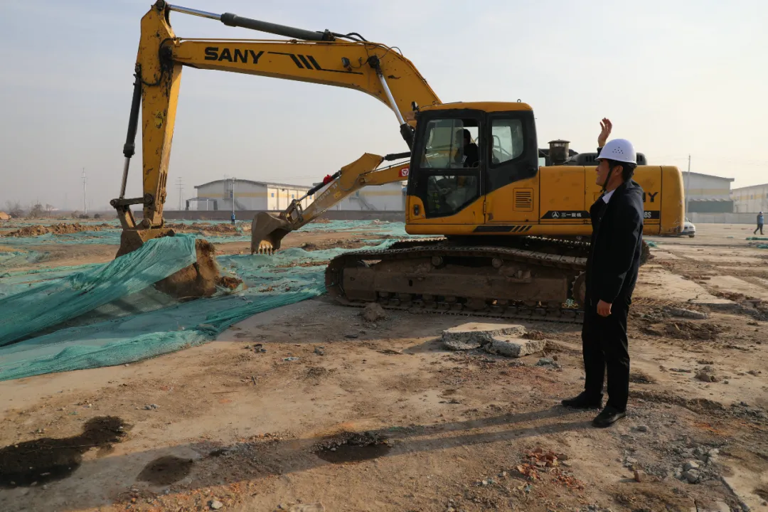 渭南市人民医院（渭南市妇幼保健院）新院区建设项目破土开挖