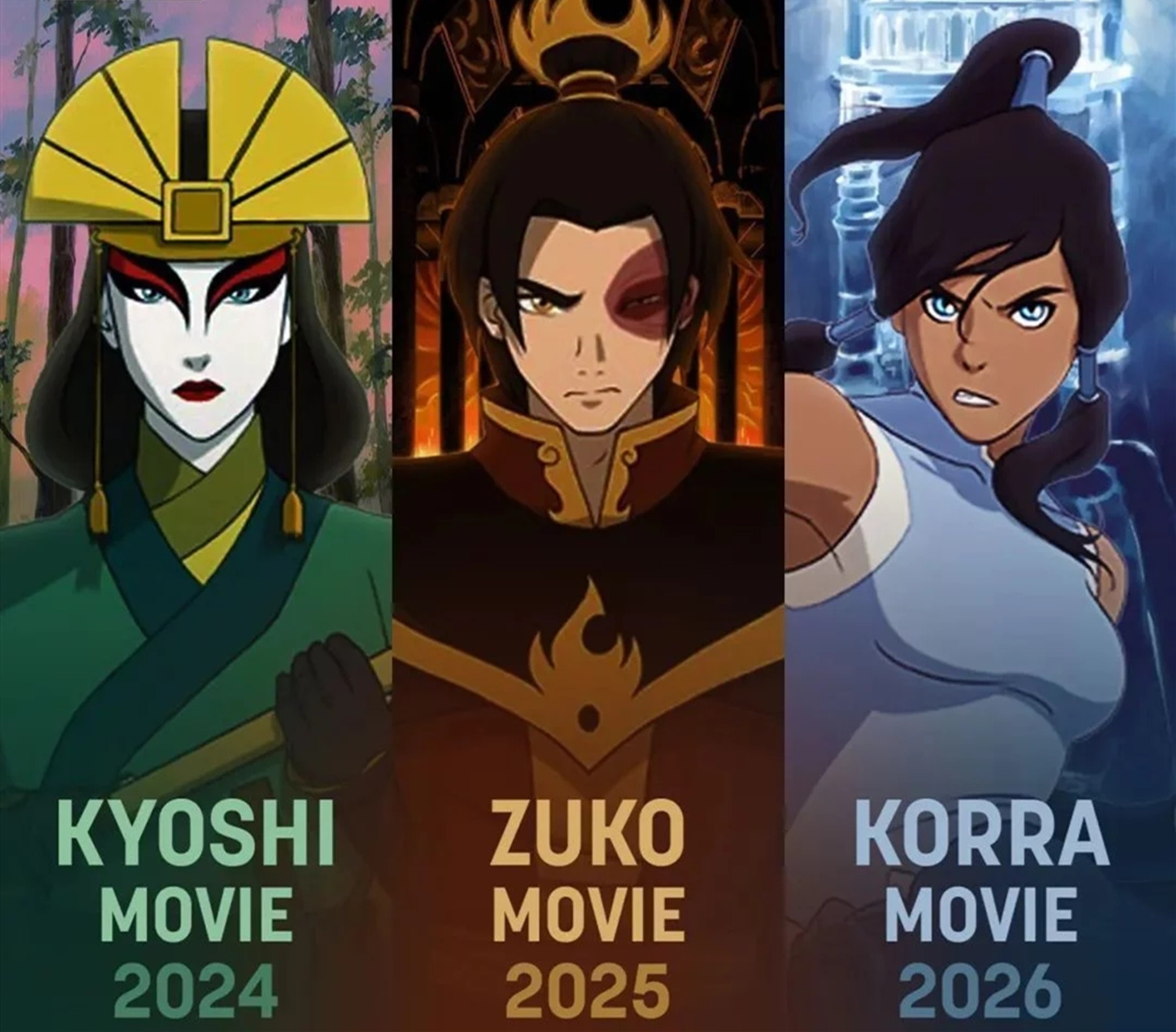 《降世神通》真人版和三部电影项目确认，西方拍的东方魔幻