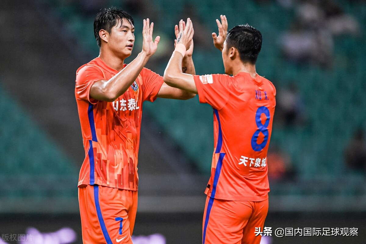 中国足球比赛视频(中超再现逆转！山东泰山队2-1绝杀北京国安！孙准浩踢出世界波)