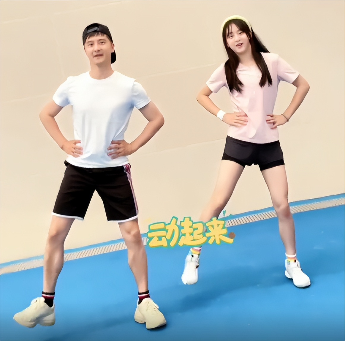 田亮与女儿同框跳舞，14岁森碟身高优越直追爸爸，父女俩越长越像