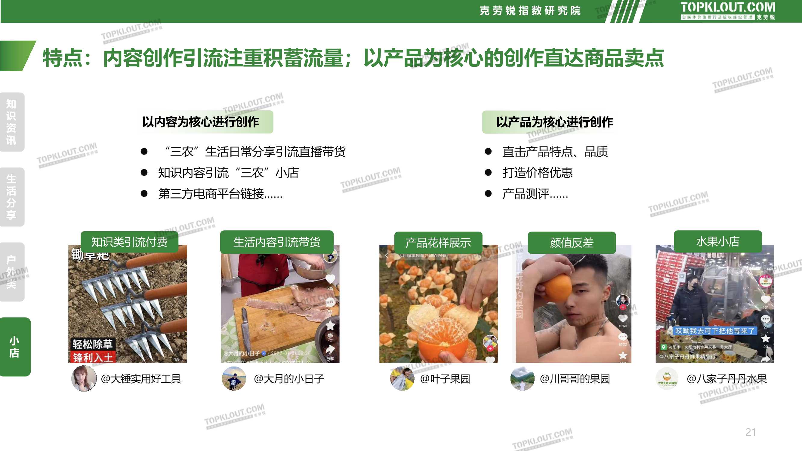 社交媒体三农内容发展趋势洞察（克劳锐）