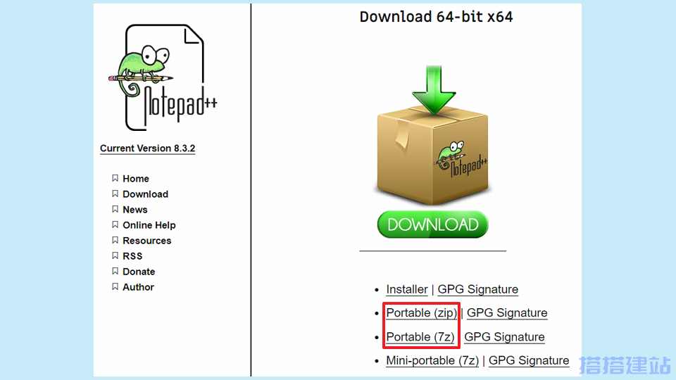 便携版Notepad++代码编辑器：无需安装，下载即用