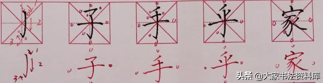 硬笔书法入门教程:基本笔画写法技巧