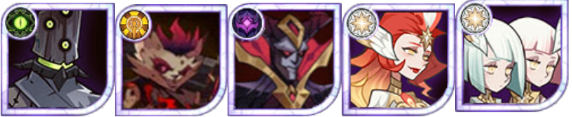 诅咒梦境第19期荒火BOSS阵容 & 超恐530级公会试炼阵容