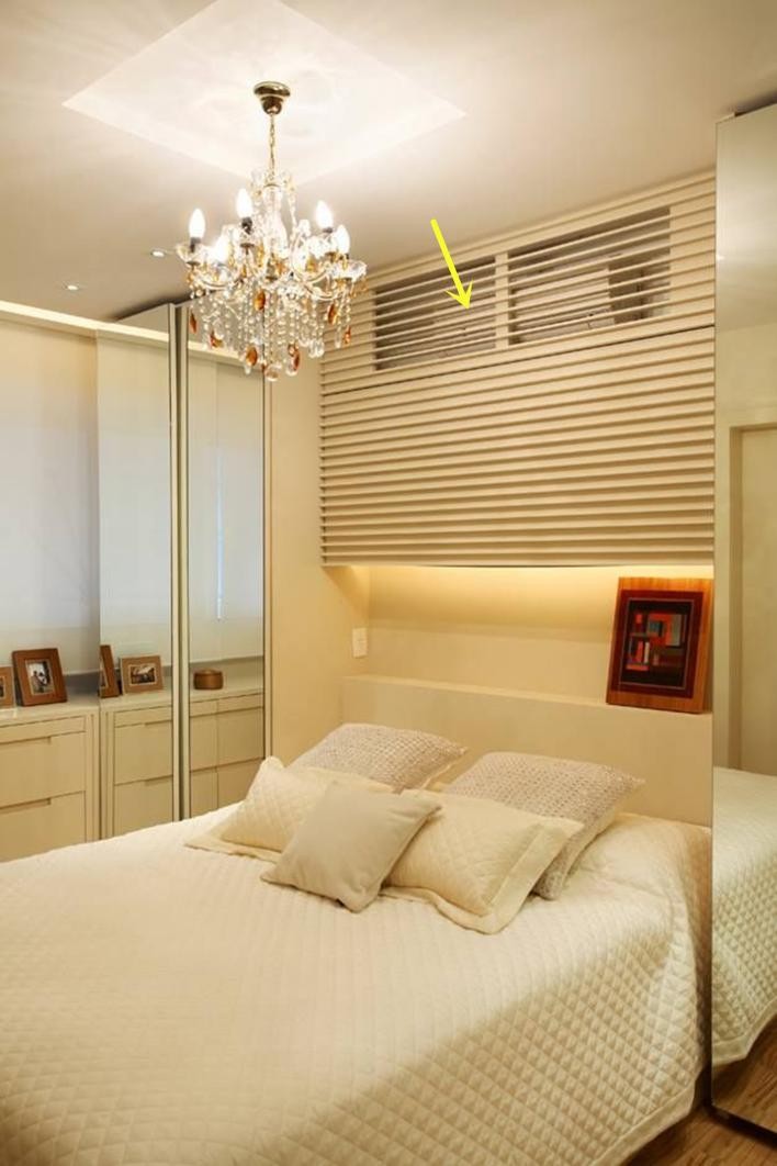 太机智了！书房装修，将空调挂机藏吊柜里，看着好看也不影响收纳