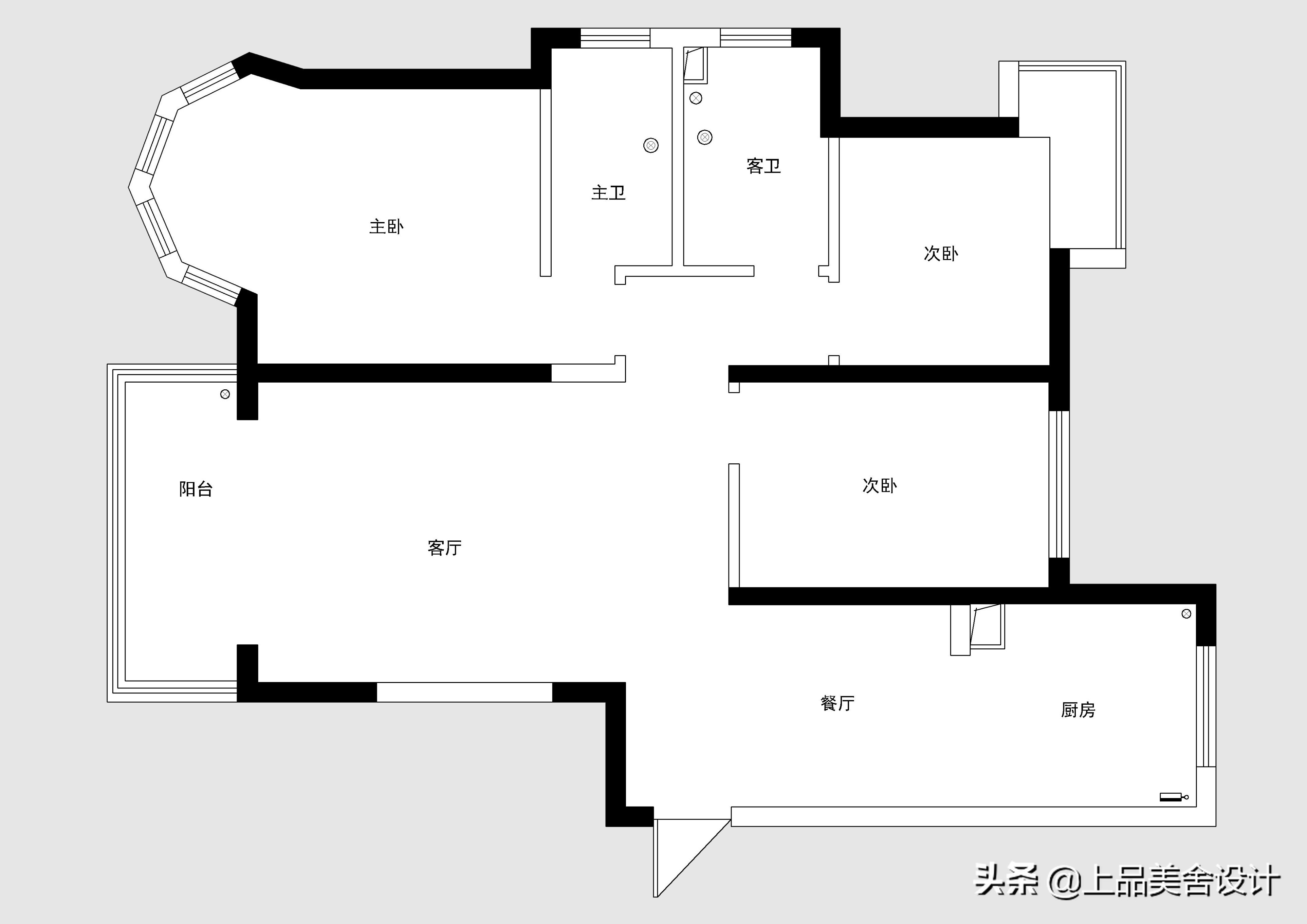 青岛夫妇104㎡小三房，装现代美式风，一抹复古绿让人怦然心动