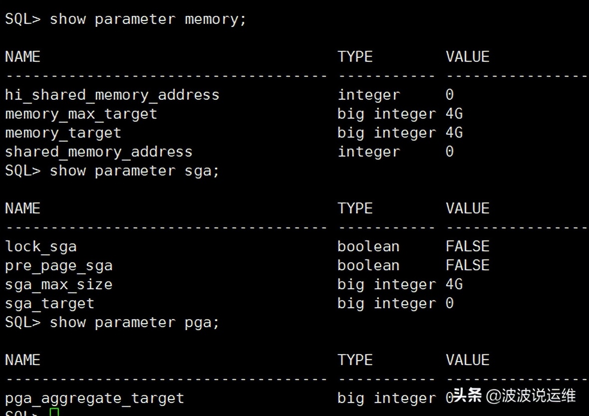 Oracle 11g安装后参数设置规范