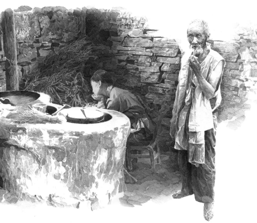 当代著名画家李晨,《边城》高清插画!| 情感与绘画语境的结合
