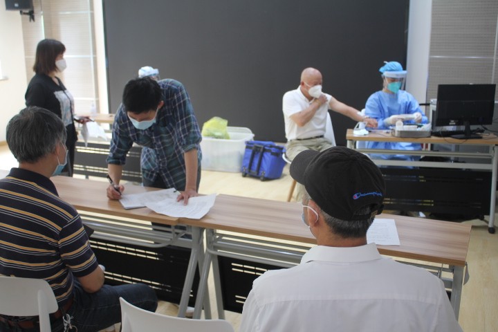 复产不松懈，小区管理井然有序