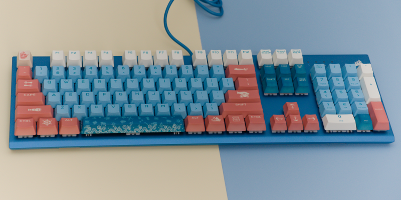 辦公/娛樂兩不誤：美商海盜船碧藍之海機械鍵盤上手