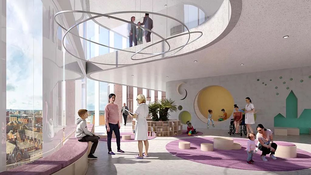 英国利兹综合医院——使用者主导的可塑型“未来医疗建筑”/ SHL