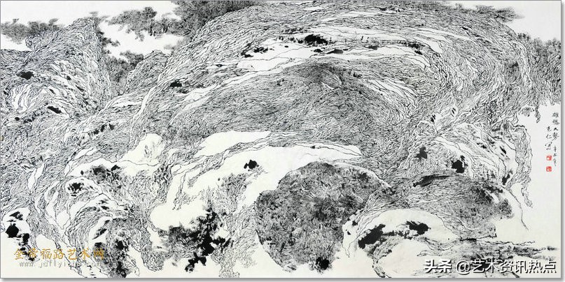 生命的纹理 心灵的气象-刘克仁先生山水画近作展