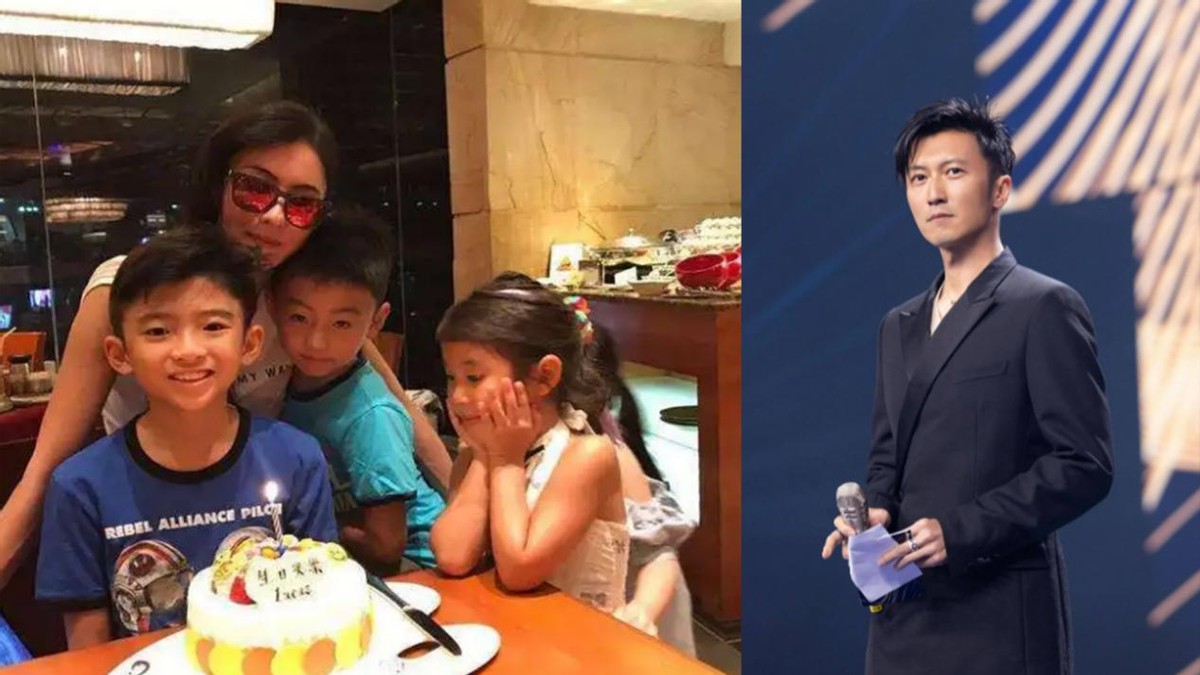 同样是后爸，李亚鹏为窦靖童苦等校长三小时，谢霆锋却同场不见面