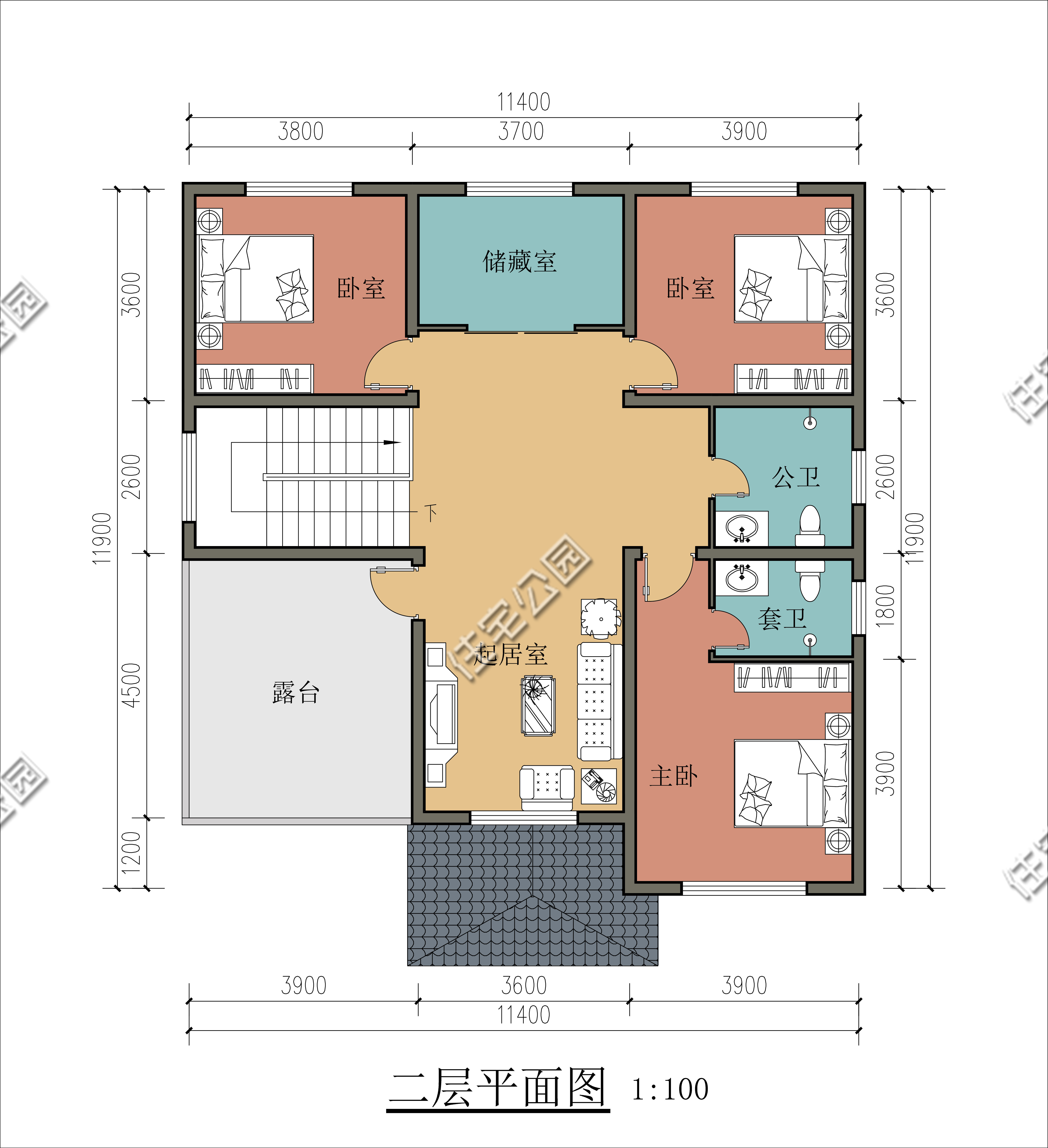 准备了30万回农村建房,选了三套图纸,大家帮我看看哪套好?