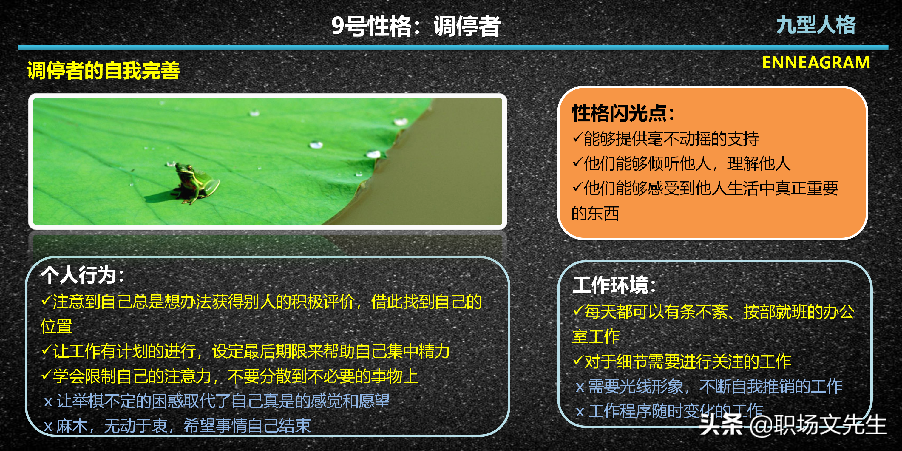 每一型的人都各有其优缺点，29页九型人格介绍，九种性格具体分类