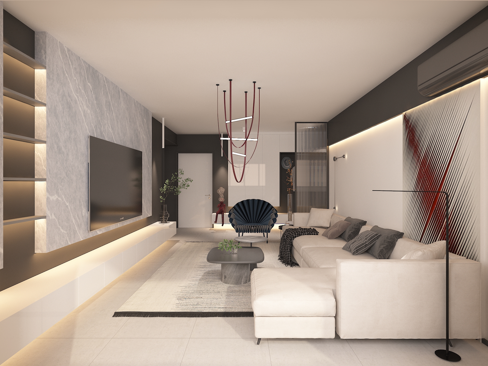 20年老房蜕变重生，为60+老夫妇打造黑白前卫家居