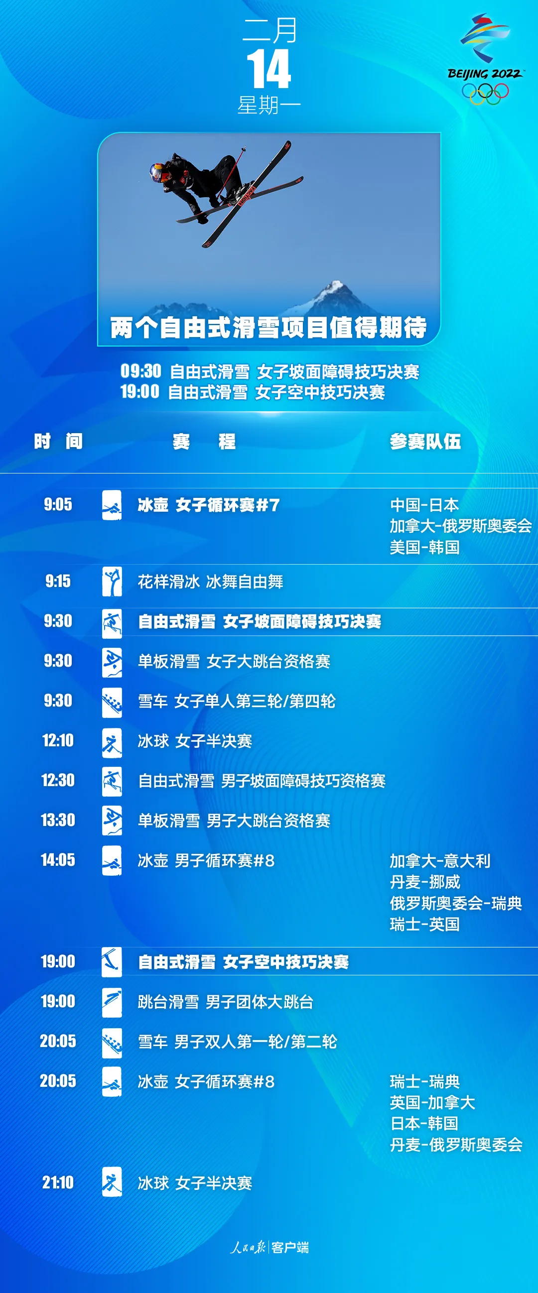 收藏！北京2022年冬奥会观赛指南来了