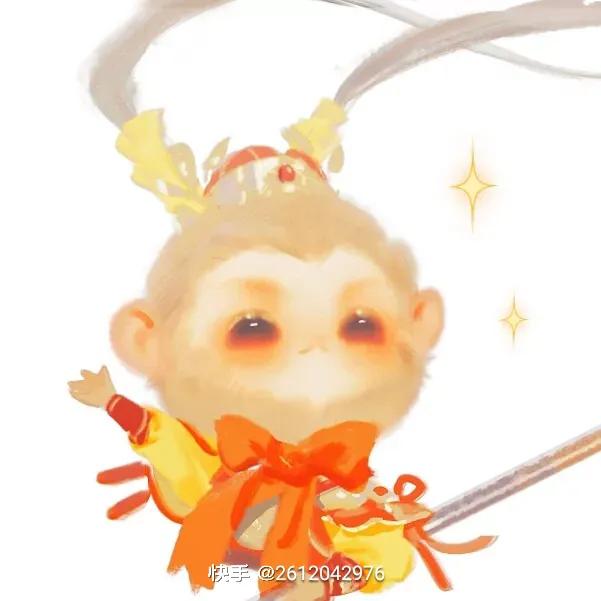 超可爱的孙悟空头像来了