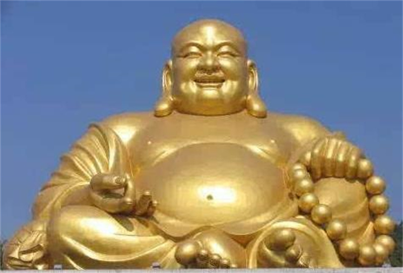 真人版弥勒佛:在网络迅速走红,富婆花高价将其请回家,现状如何(珠子