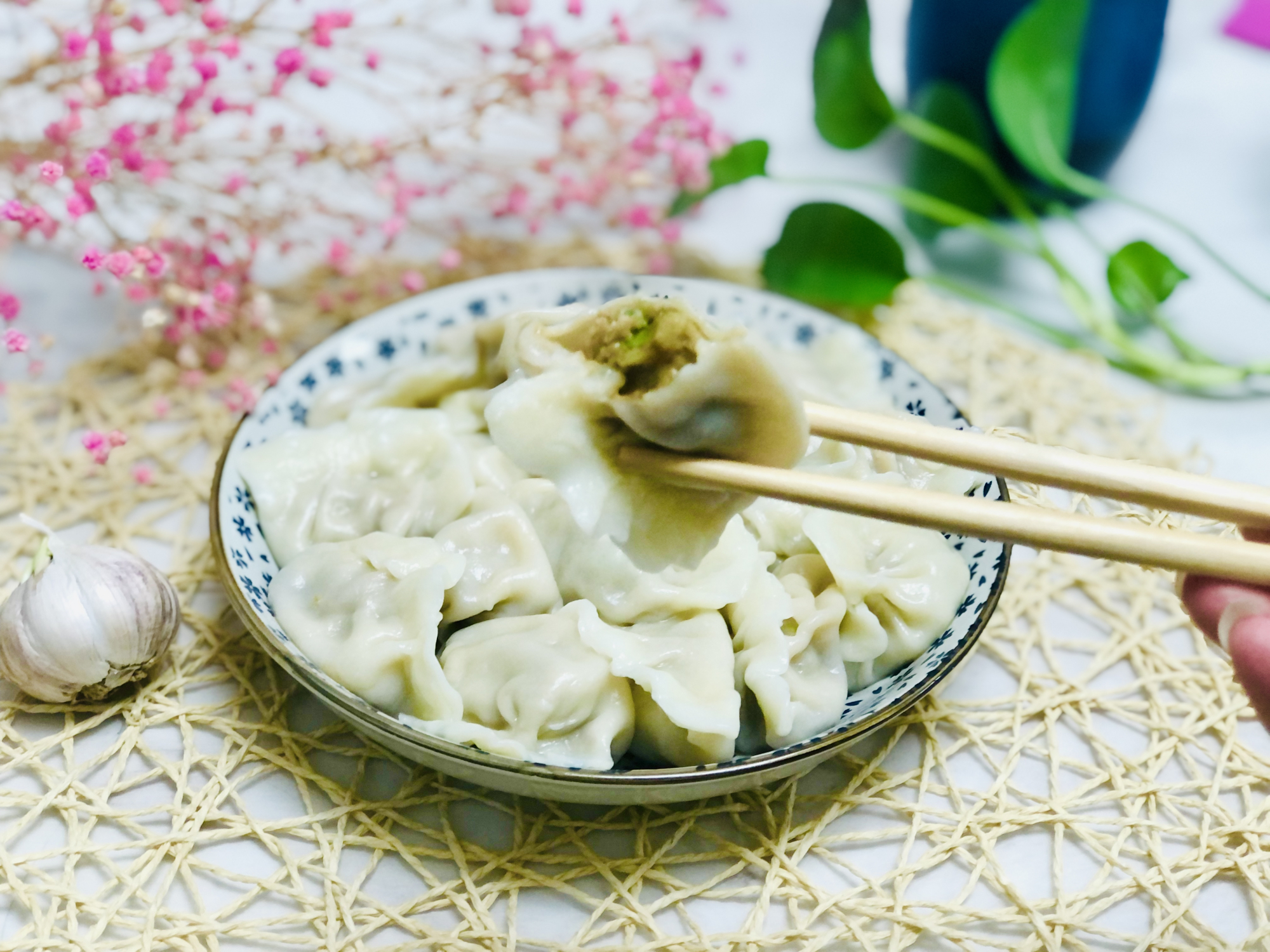 做白菜饺子，最忌用盐杀水，教你饺子馆不外传的配方，香极了