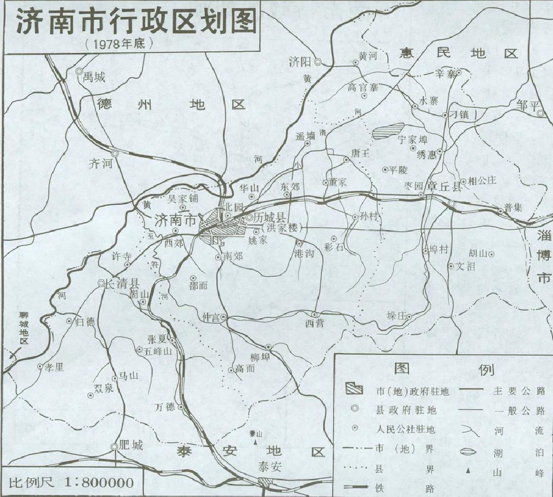 济南区域划分图，济南区域划分行政图？