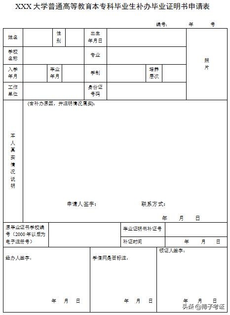 珍惜当下，毕业证丢了就没有了，补办回来的只能是证明