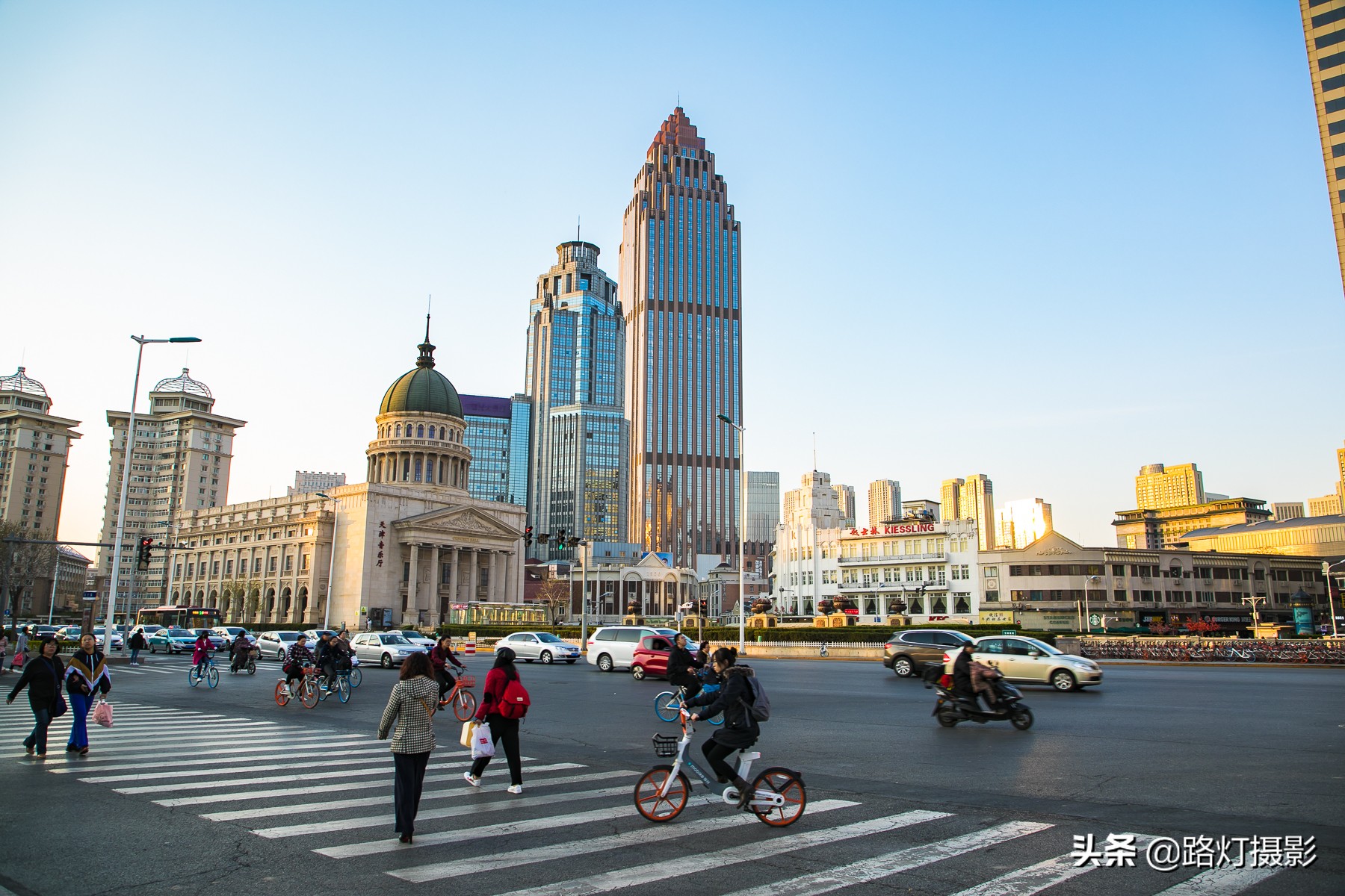 北方第二大城市天津，满大街欧式建筑，比广州时尚、比上海传统