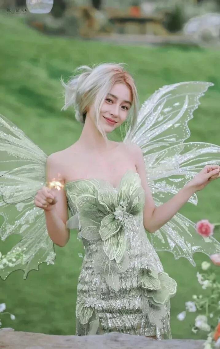 杨颖就是落入凡间的天使让人心动