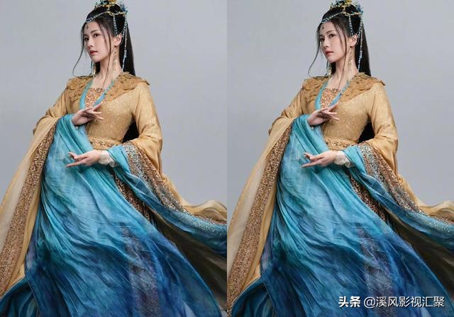 长月烬明：叶夕雾的10套造型，战损蓝色真好看，敦煌风格太绝美